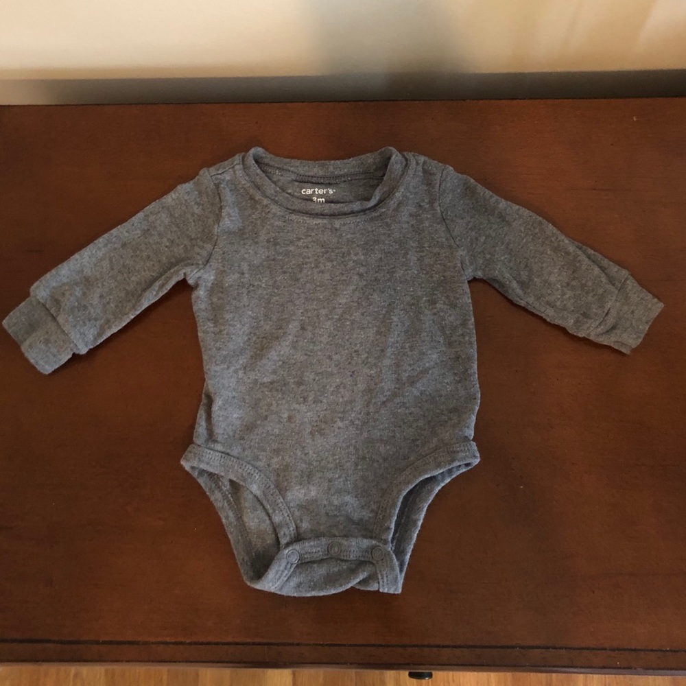 Carter’s long sleeve onesie